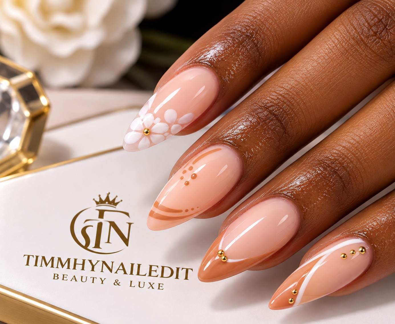 Sample timeless nail design